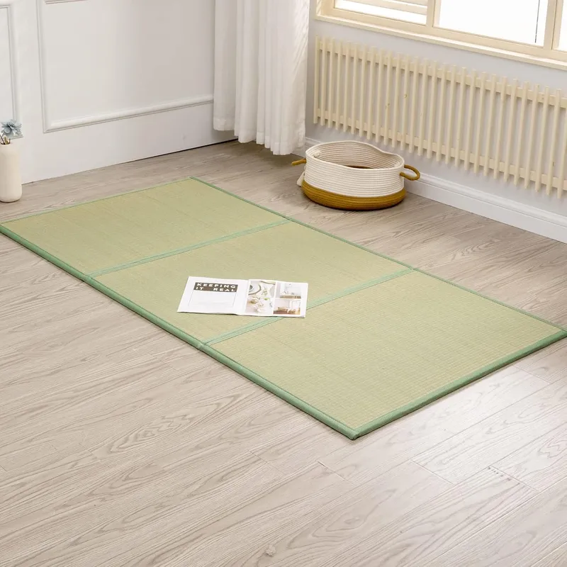 Tatami Mat Rush - Esterilla de Tatami de Hierba Natural