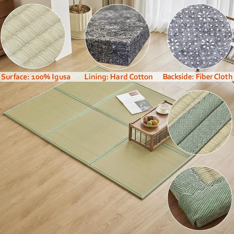 Alfombra de tatami de hierba n - Tatami Mat Rush reseña y precio